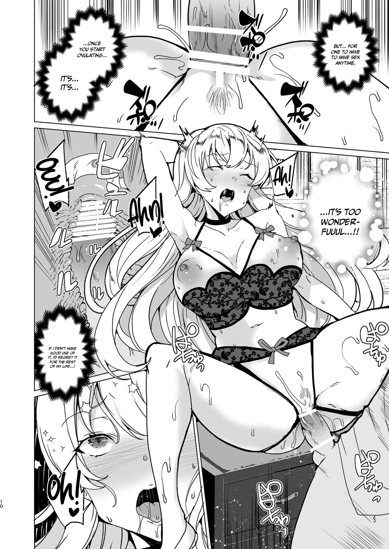 Hentai Manga Comic-Advanced Compulsory Sperm Implantation! EX 1 ~The Class's Unreachable Flower's Perverted Fetish~-Read-10